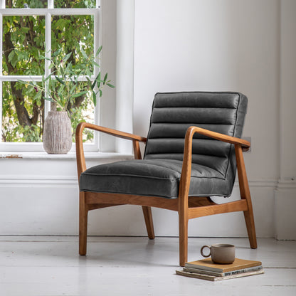Datsun Armchair Antique Ebony