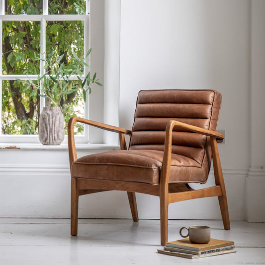 Datsun Armchair Vintage Brown