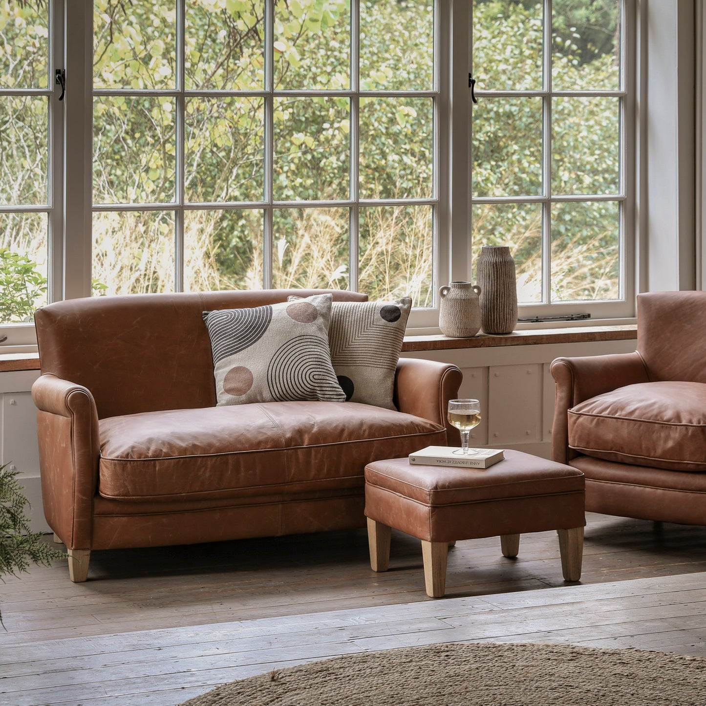 Mr. Paddington Chair Vintage Brown Leather