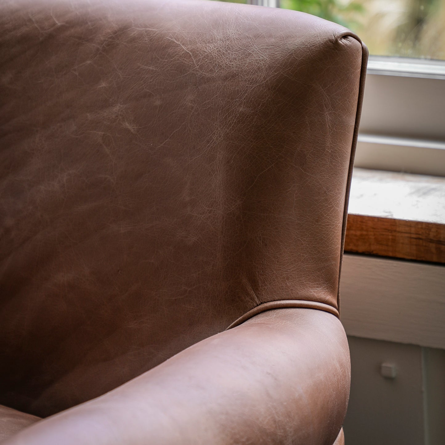 Mr. Paddington Chair Vintage Brown Leather