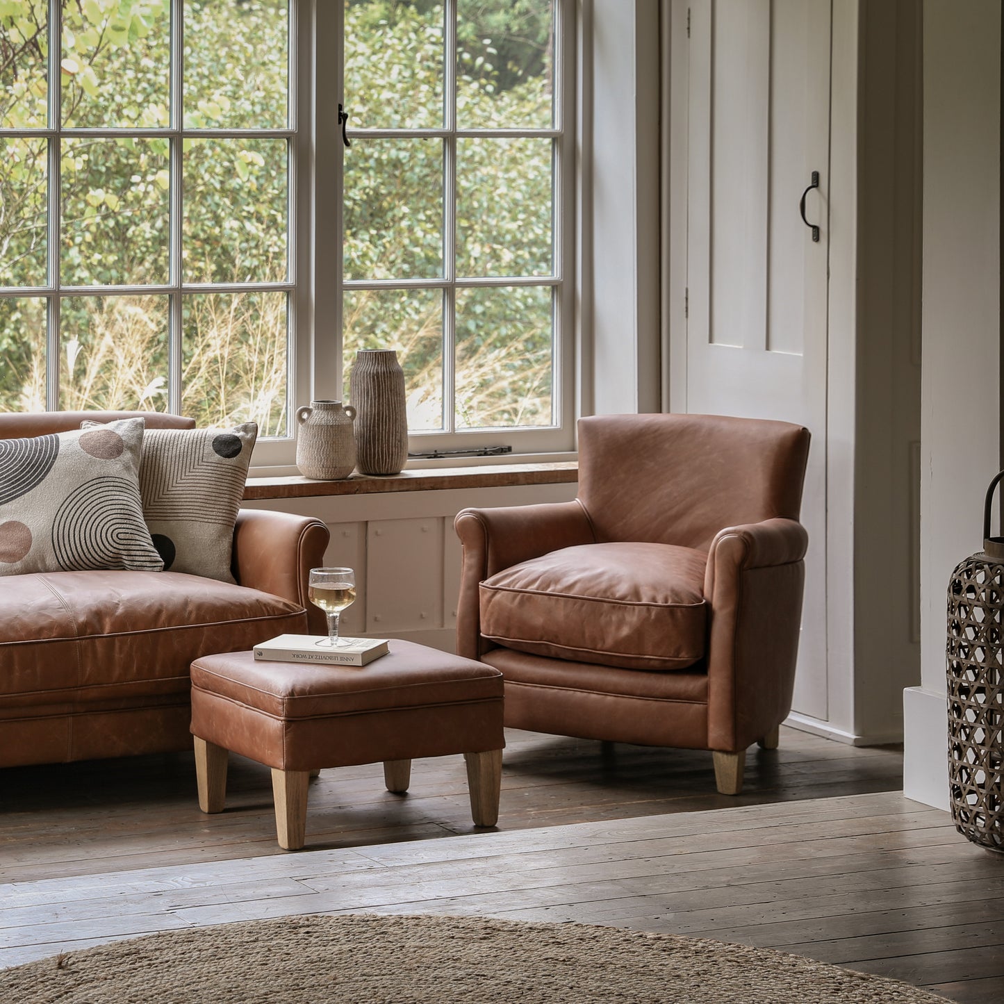 Mr. Paddington Chair Vintage Brown Leather