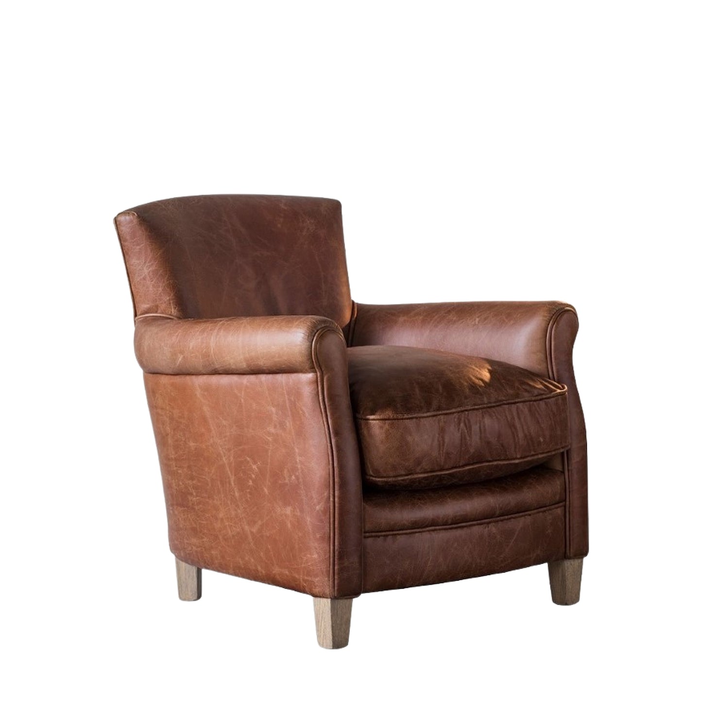 Mr. Paddington Chair Vintage Brown Leather