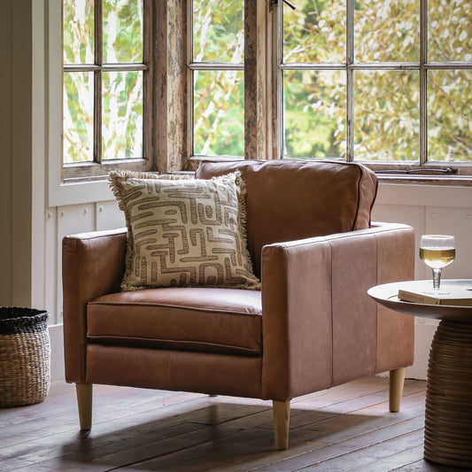 Osborne Armchair Vintage Brown Leather