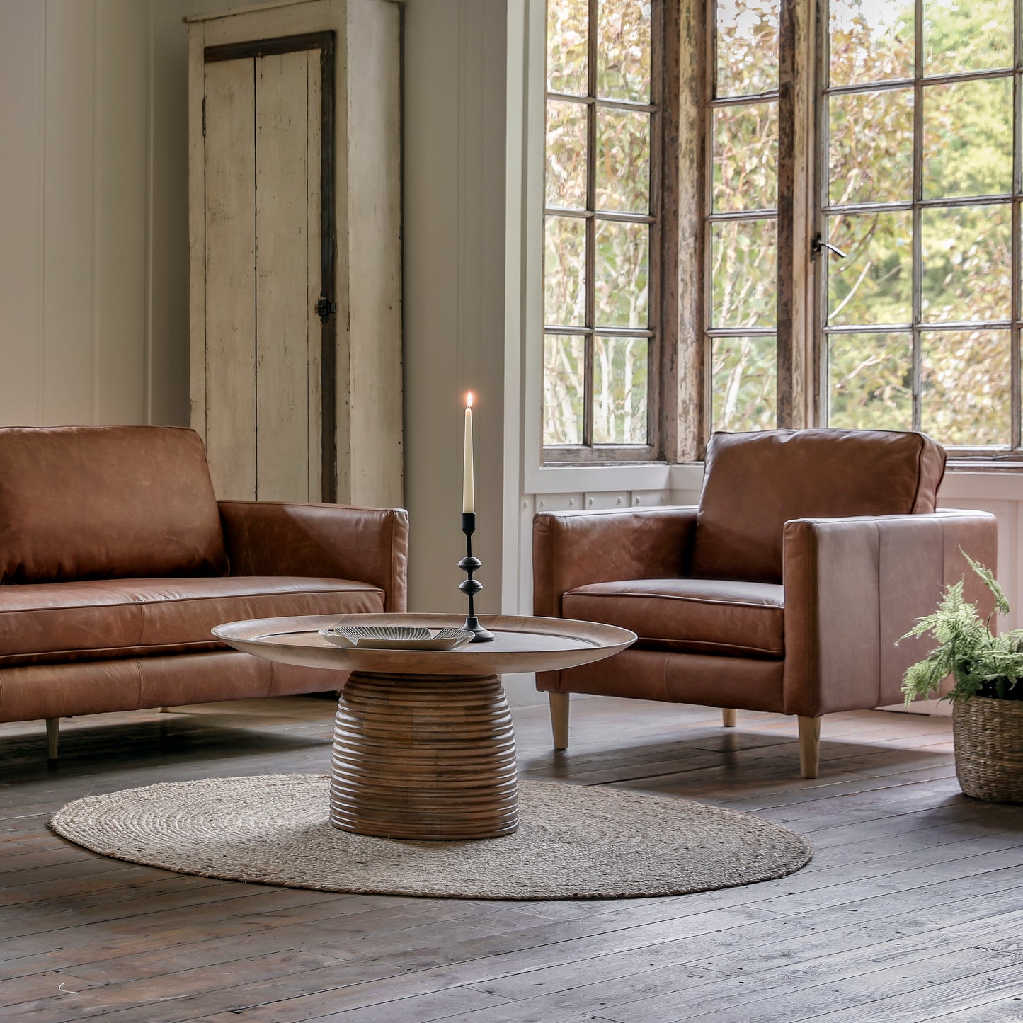 Osborne Armchair Vintage Brown Leather