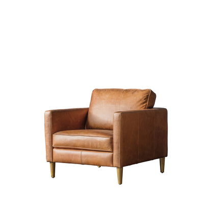 Osborne Armchair Vintage Brown Leather