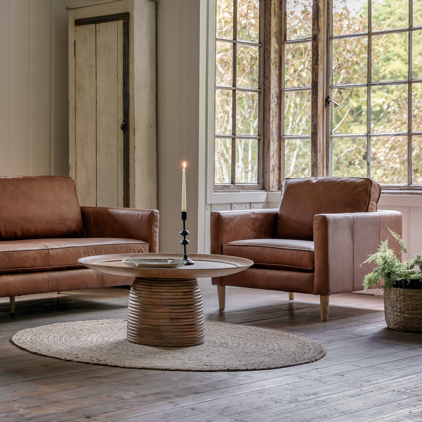 Osborne Armchair Vintage Brown Leather