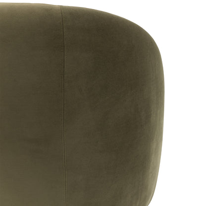 Curvo Armchair Moss Green