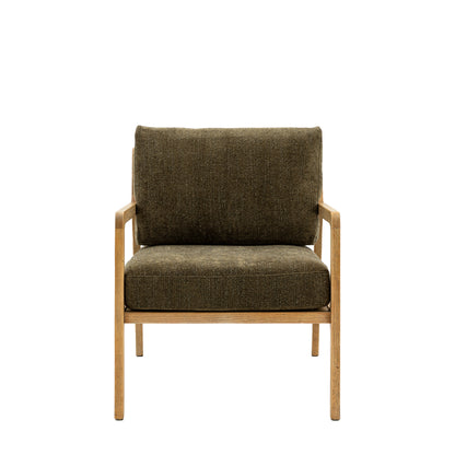 Cortona Armchair Moss Green