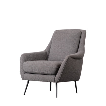 Brompton Armchair Dark Grey