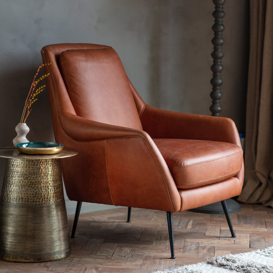 Brompton Armchair Brown