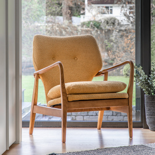 Jensen Armchair Ochre