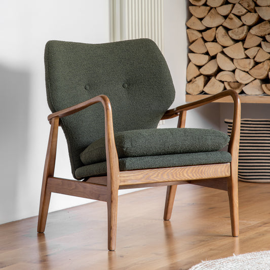 Jensen Armchair Green