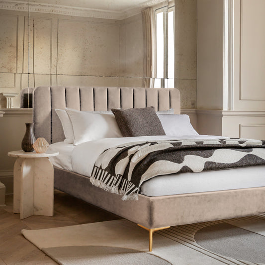 Kensington Double Bedstead Latte