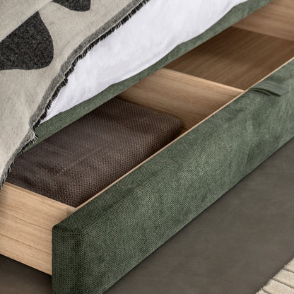 Marlowe Double Bedstead Green