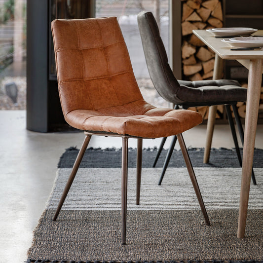 Darwin Chair Brown 2 pk