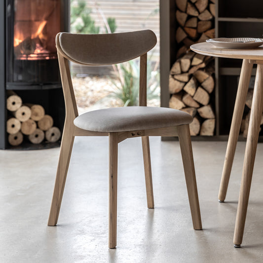 Hatfield Dining Chair Natural 2pk