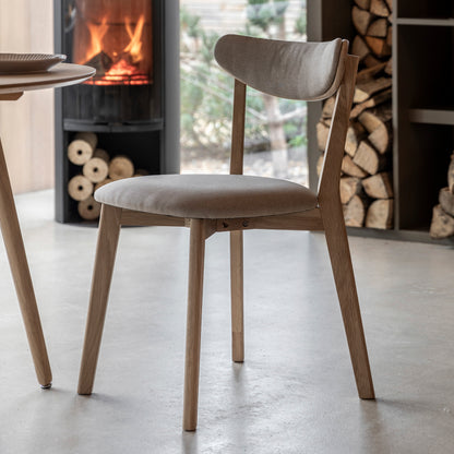 Hatfield Dining Chair Natural 2pk