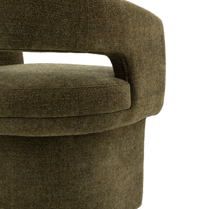 Sloane Dining Chair Green Boucle
