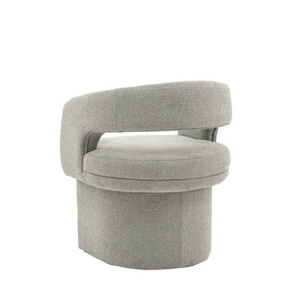 Sloane Dining Chair Grey Boucle
