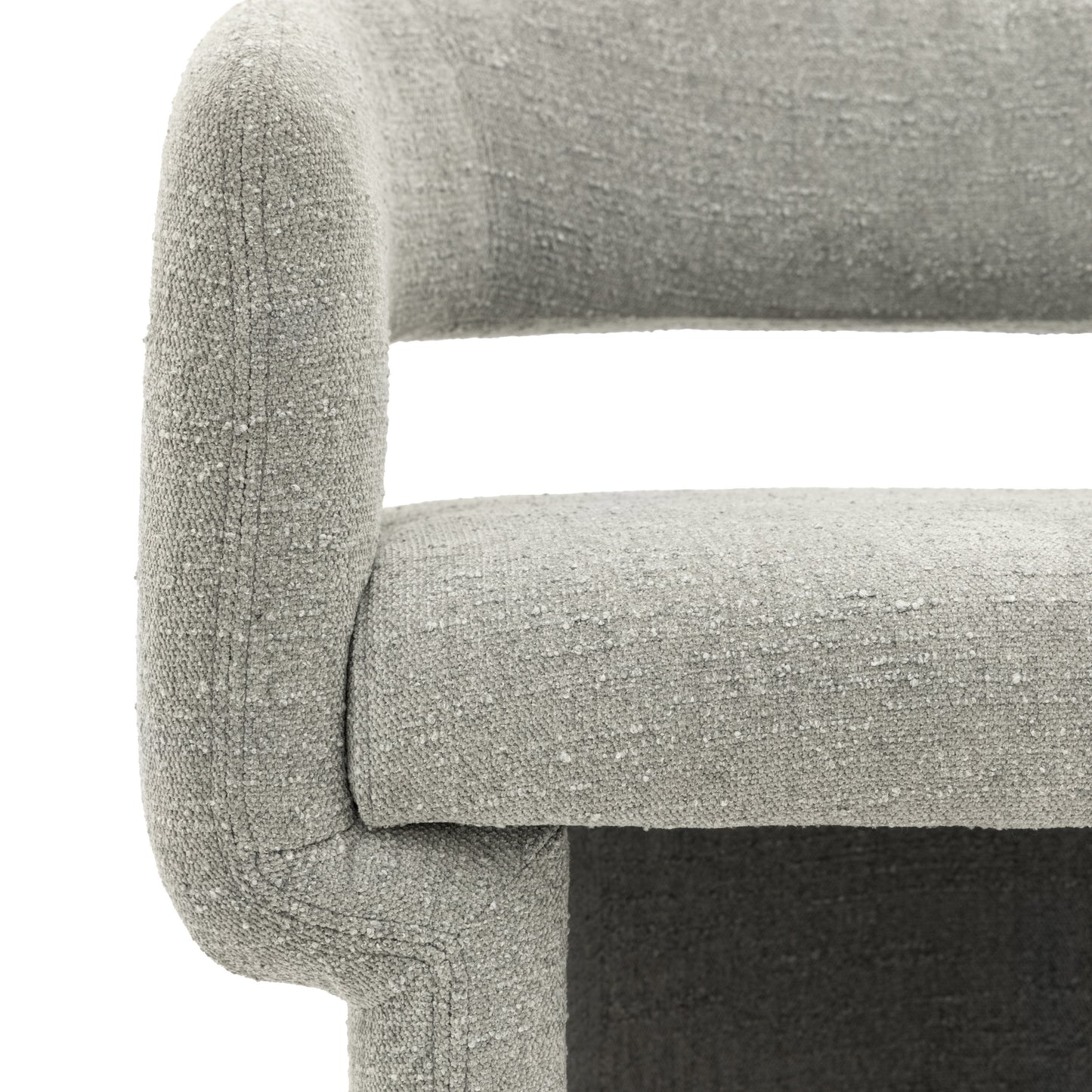 Sloane Dining Chair Grey Boucle