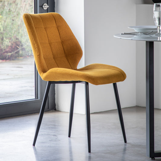 Manford Dining Chair Saffron 2pk