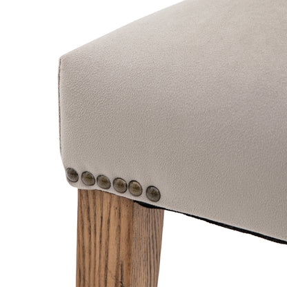 Highgrove Chair Dove Velvet 2pk