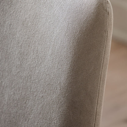 Madison Chair Cement Linen 2pk