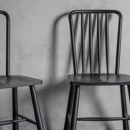 Wycombe Dining Chair Black 2pk