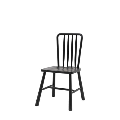Wycombe Dining Chair Black 2pk
