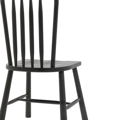 Wycombe Dining Chair Black 2pk