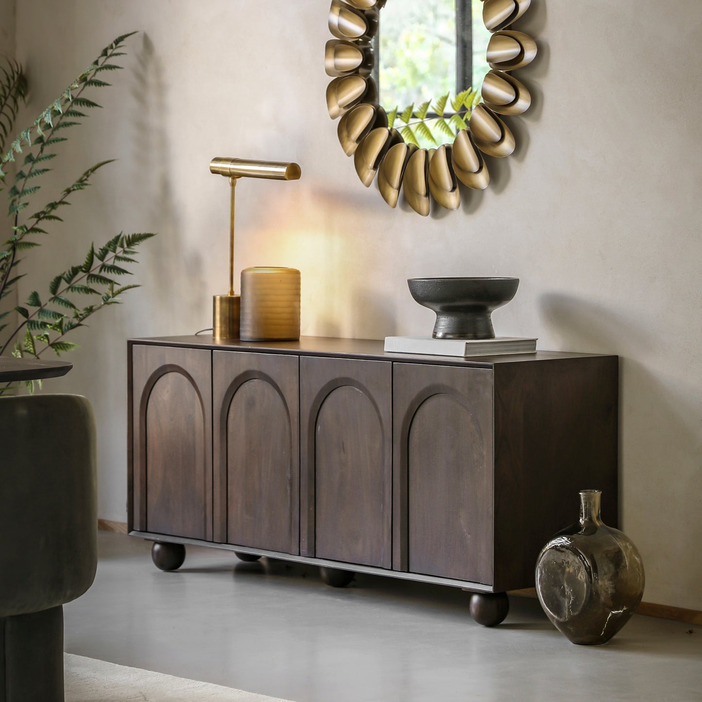 Arc 4 Door Sideboard