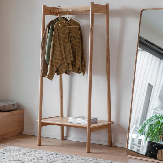 Kingham Open Wardrobe Oak