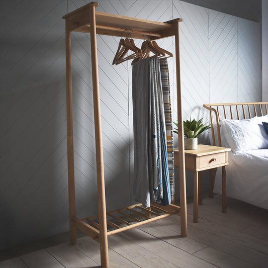 Wycombe Open Wardrobe Oak