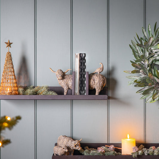 Highland Cow Bookends Set of 2