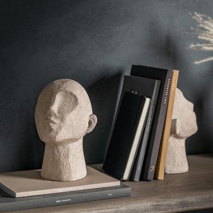 Headz Bookend Cream (Set of 2)