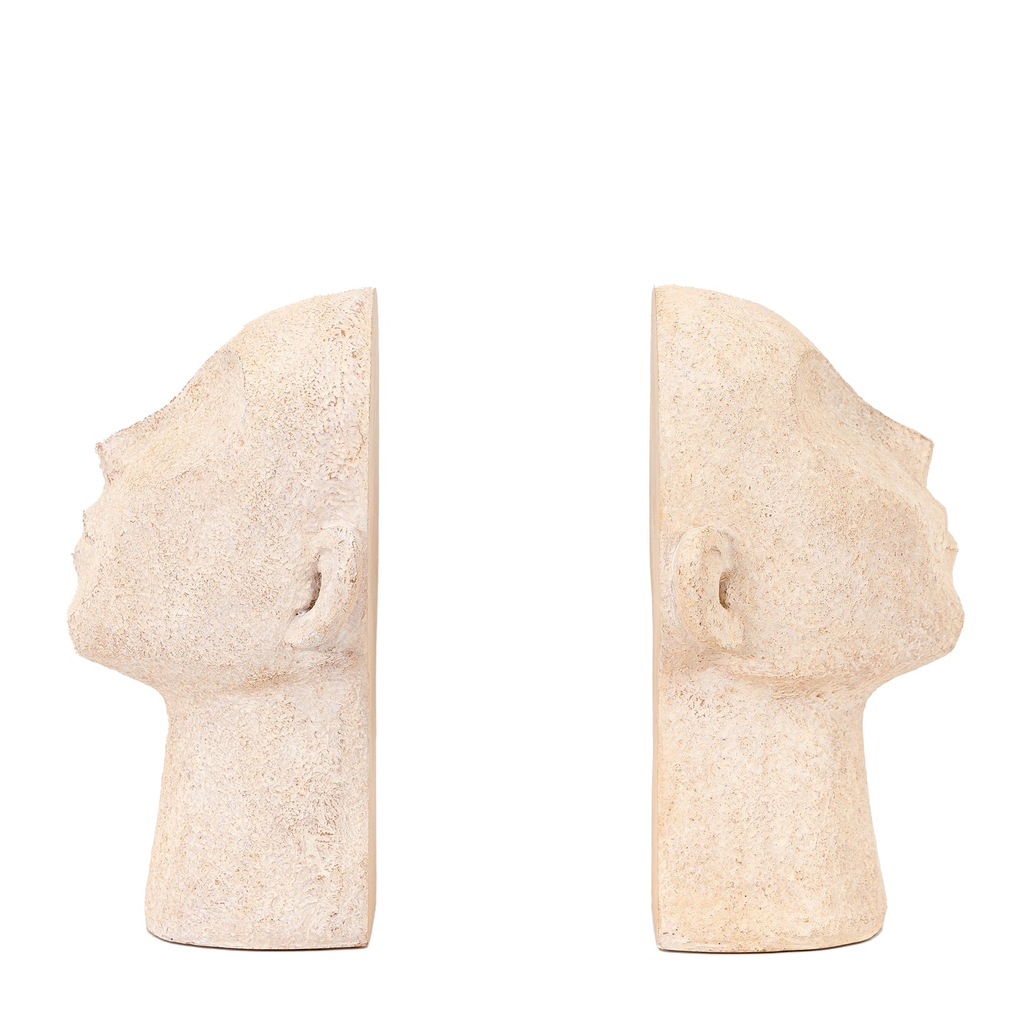 Headz Bookend Cream (Set of 2)