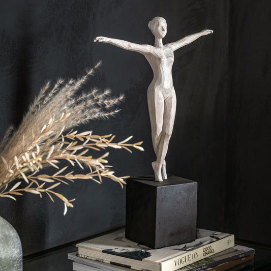 Ballerina Pirouette Sculpture