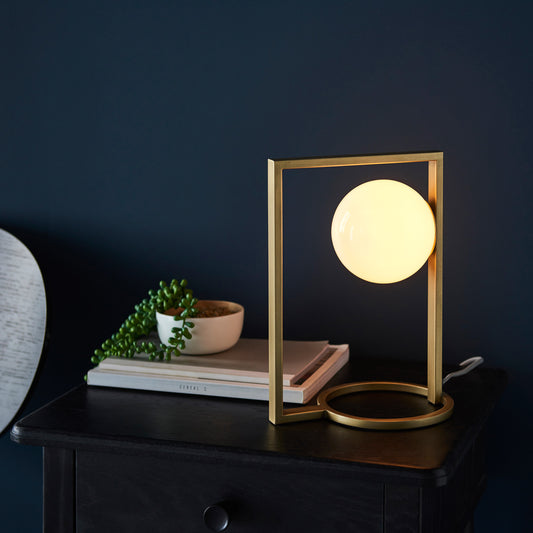 Teo Lamp Brushed Gold