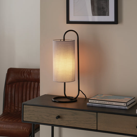 Klip Lamp Grey Matt Black