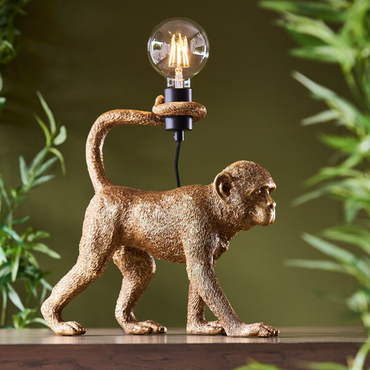 Capuchin Table Lamp Gold
