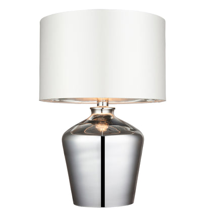 Waldorf Lamp Chrome Ivory