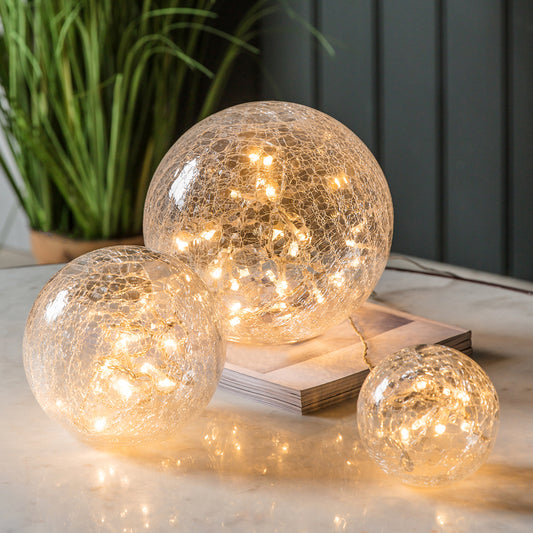 Crackle Balls Clear