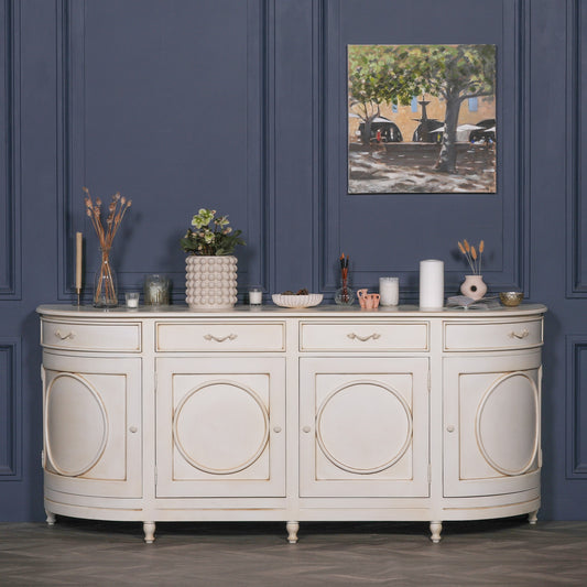 Maison Reproductions Aged Ivory Sideboard