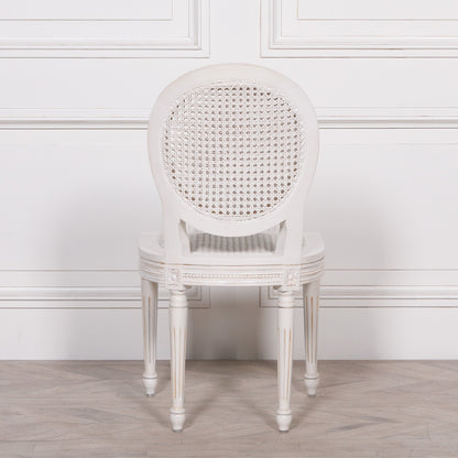 Maison Reproductions White Chateau Dining Chair