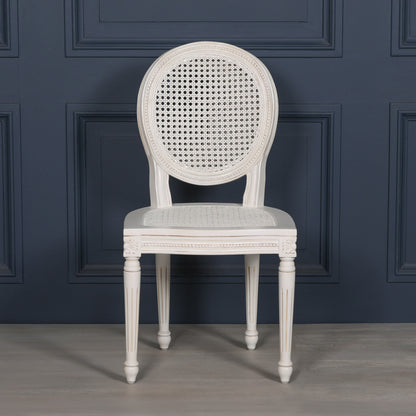 Maison Reproductions White Chateau Dining Chair