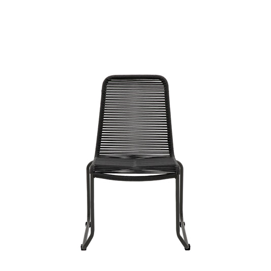 Corletto Dining Chair Black 2pk