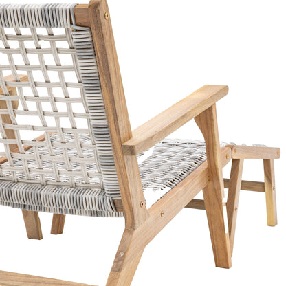 Vatalos Lounge Chair with Footstool