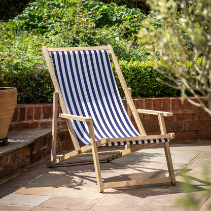 Deck Chair Stripped Navy