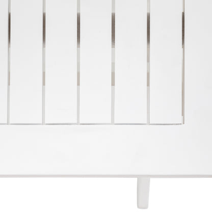 Lindos Folding Dining Set White