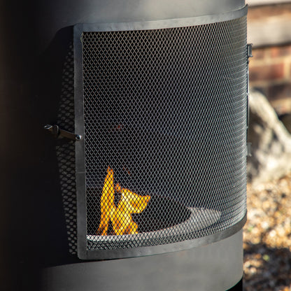 Firenze Chiminea with Pizza Shelf